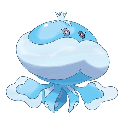 물/고스트 타입 포켓몬 탱탱겔의 이미지