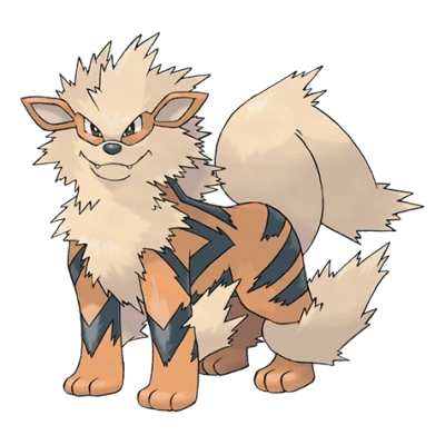 불꽃 타입 포켓몬 윈디의 이미지