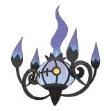 pokemon_id_609 샹델라 