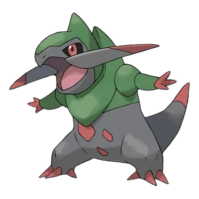 드래곤 타입 포켓몬 액슨도의 이미지