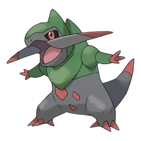 드래곤 타입 포켓몬 액슨도의 이미지