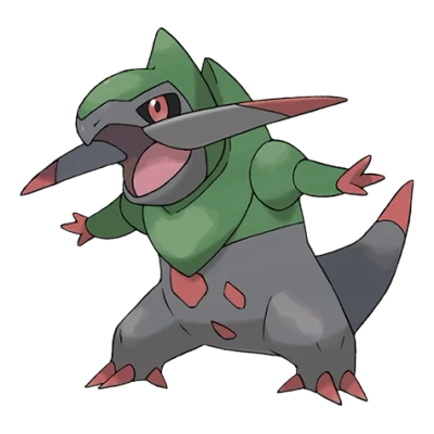 드래곤 타입 포켓몬 액슨도의 이미지