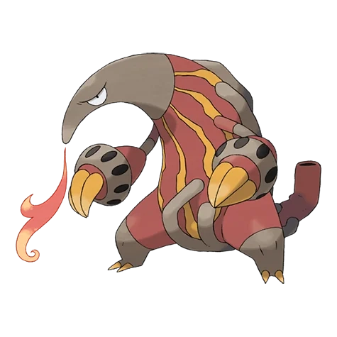 불꽃 타입 포켓몬 앤티골의 이미지