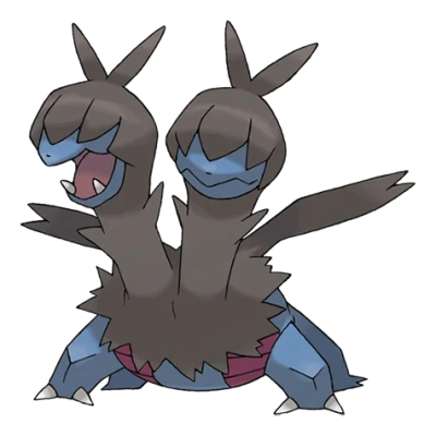 악/드래곤 타입 포켓몬 디헤드의 이미지