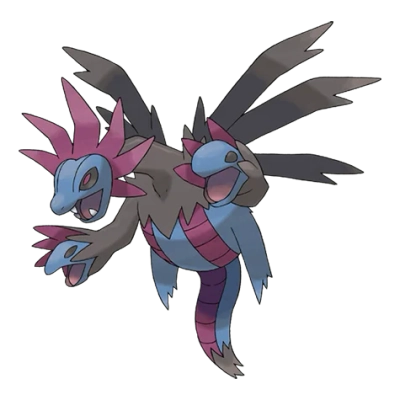 악/드래곤 타입 포켓몬 삼삼드래의 이미지