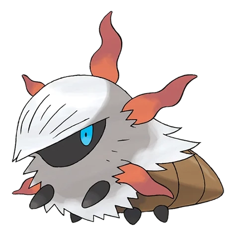 벌레/불꽃 타입 포켓몬 활화르바의 이미지