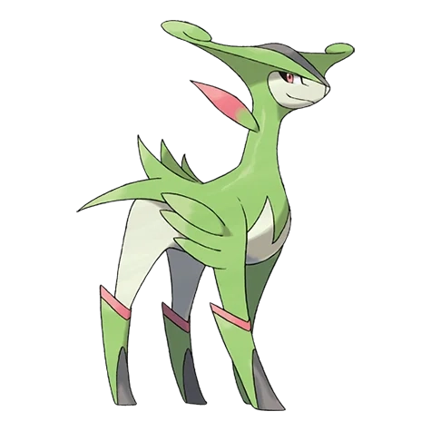 풀/격투 타입 포켓몬 비리디온의 이미지