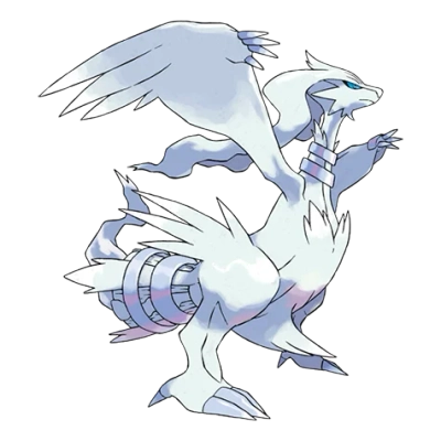 드래곤/불꽃 타입 포켓몬 레시라무의 이미지