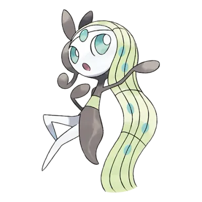 노말/에스퍼 타입 포켓몬 메로엣타의 이미지