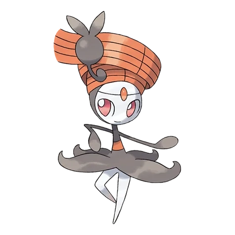 노말/에스퍼 타입 포켓몬 메로엣타의 이미지