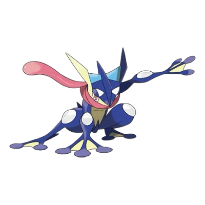 물/악 타입 포켓몬 개굴닌자의 이미지