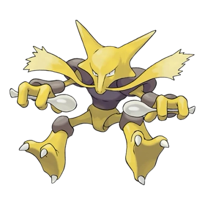 에스퍼 타입 포켓몬 후딘의 이미지