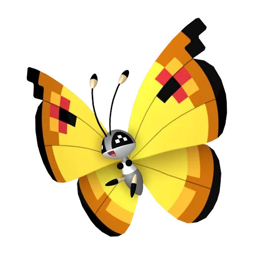 벌레/비행 타입 포켓몬 비비용의 이미지