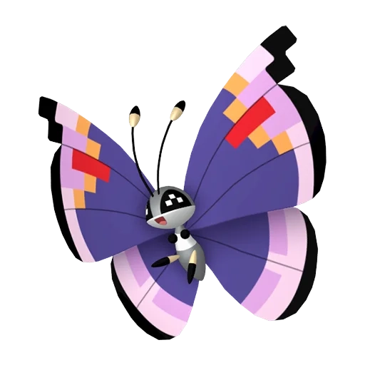 벌레/비행 타입 포켓몬 비비용의 이미지