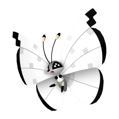 벌레/비행 타입 포켓몬 비비용의 이미지