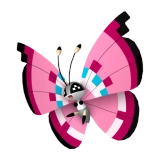 pokemon_id_666 비비용 비비용_화원의 모양