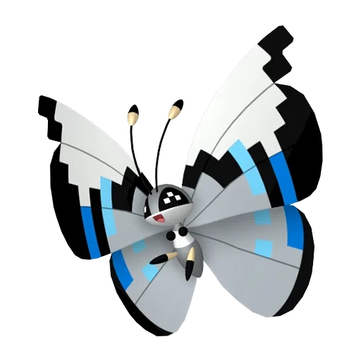 벌레/비행 타입 포켓몬 비비용의 이미지