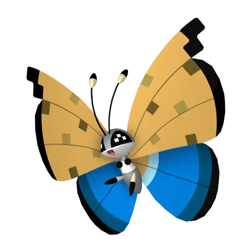 벌레/비행 타입 포켓몬 비비용의 이미지