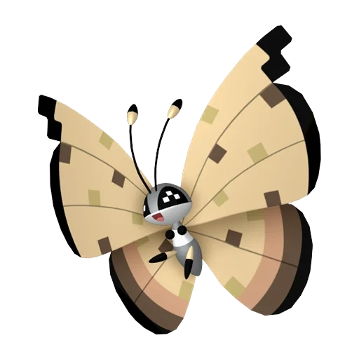 벌레/비행 타입 포켓몬 비비용의 이미지