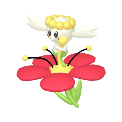 페어리 타입 포켓몬 플라베베의 이미지