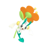 pokemon_id_670 플라엣테 플라엣테_오렌지 꽃