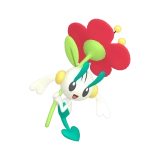 pokemon_id_670 플라엣테 플라엣테_빨간 꽃