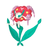 pokemon_id_671 플라제스 플라제스_빨간 꽃