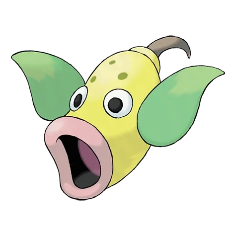 풀/독 타입 포켓몬 우츠동의 이미지