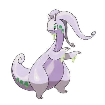 드래곤 타입 포켓몬 미끄래곤의 이미지