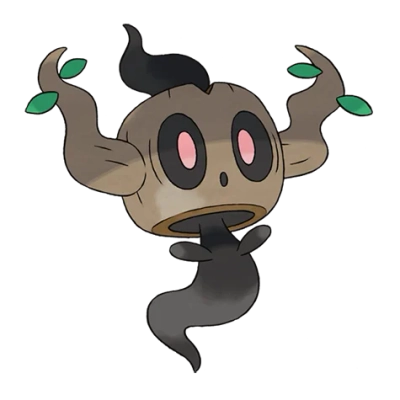 풀/고스트 타입 포켓몬 나목령의 이미지