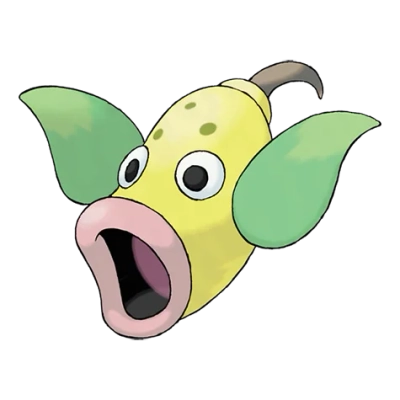 풀/독 타입 포켓몬 우츠동의 이미지