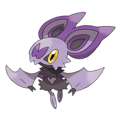 비행/드래곤 타입 포켓몬 음뱃의 이미지