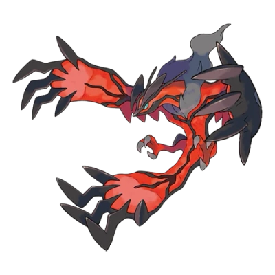 악/비행 타입 포켓몬 이벨타르의 이미지