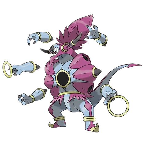 에스퍼/고스트 타입 포켓몬 후파의 이미지