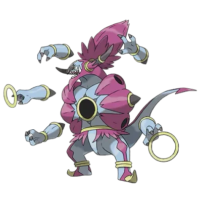 에스퍼/고스트 타입 포켓몬 후파의 이미지