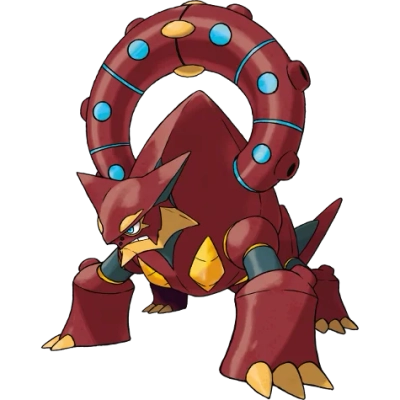 불꽃/물 타입 포켓몬 볼케니온의 이미지