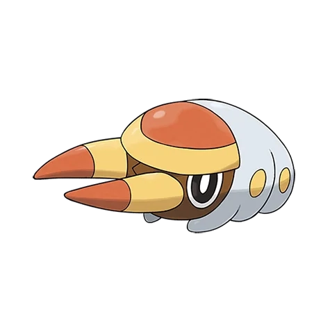 벌레 타입 포켓몬 턱지충이의 이미지