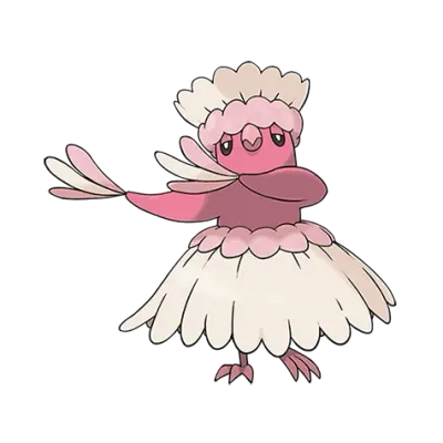 불꽃/비행 타입 포켓몬 춤추새의 이미지