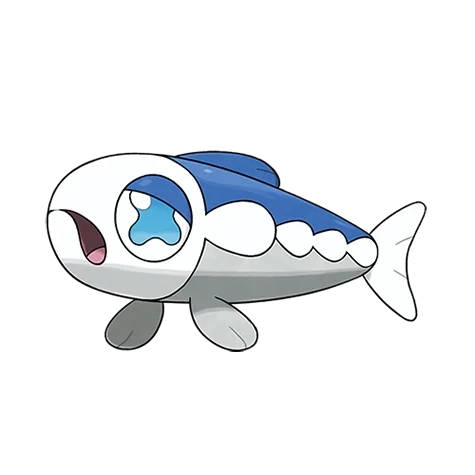 물 타입 포켓몬 약어리의 이미지