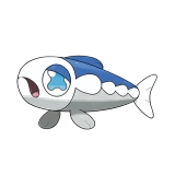 pokemon_id_746 약어리 약어리_단독의 모습