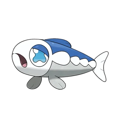 물 타입 포켓몬 약어리의 이미지