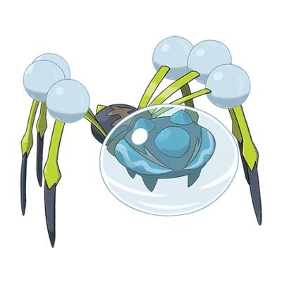 물/벌레 타입 포켓몬 깨비물거미의 이미지