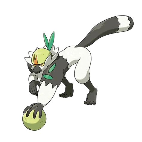 격투 타입 포켓몬 내던숭이의 이미지