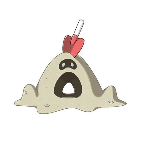 고스트/땅 타입 포켓몬 모래꿍의 이미지