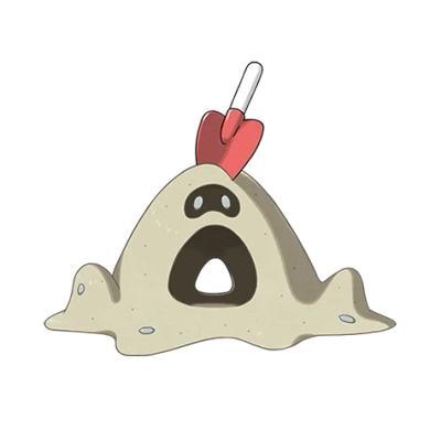 고스트/땅 타입 포켓몬 모래꿍의 이미지