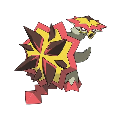 불꽃/드래곤 타입 포켓몬 폭거북스의 이미지