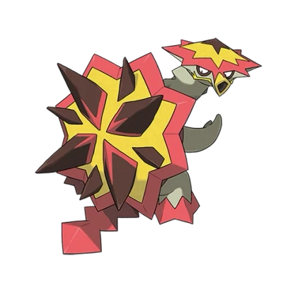 불꽃/드래곤 타입 포켓몬 폭거북스의 이미지