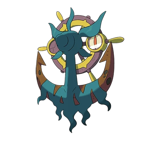 고스트/풀 타입 포켓몬 타타륜의 이미지