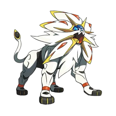 에스퍼/강철 타입 포켓몬 솔가레오의 이미지