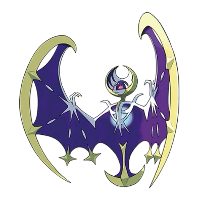 에스퍼/고스트 타입 포켓몬 루나아라의 이미지